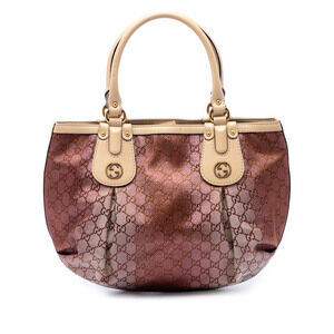 Pre-Loved Gucci GG Lurex Scarlett Tote